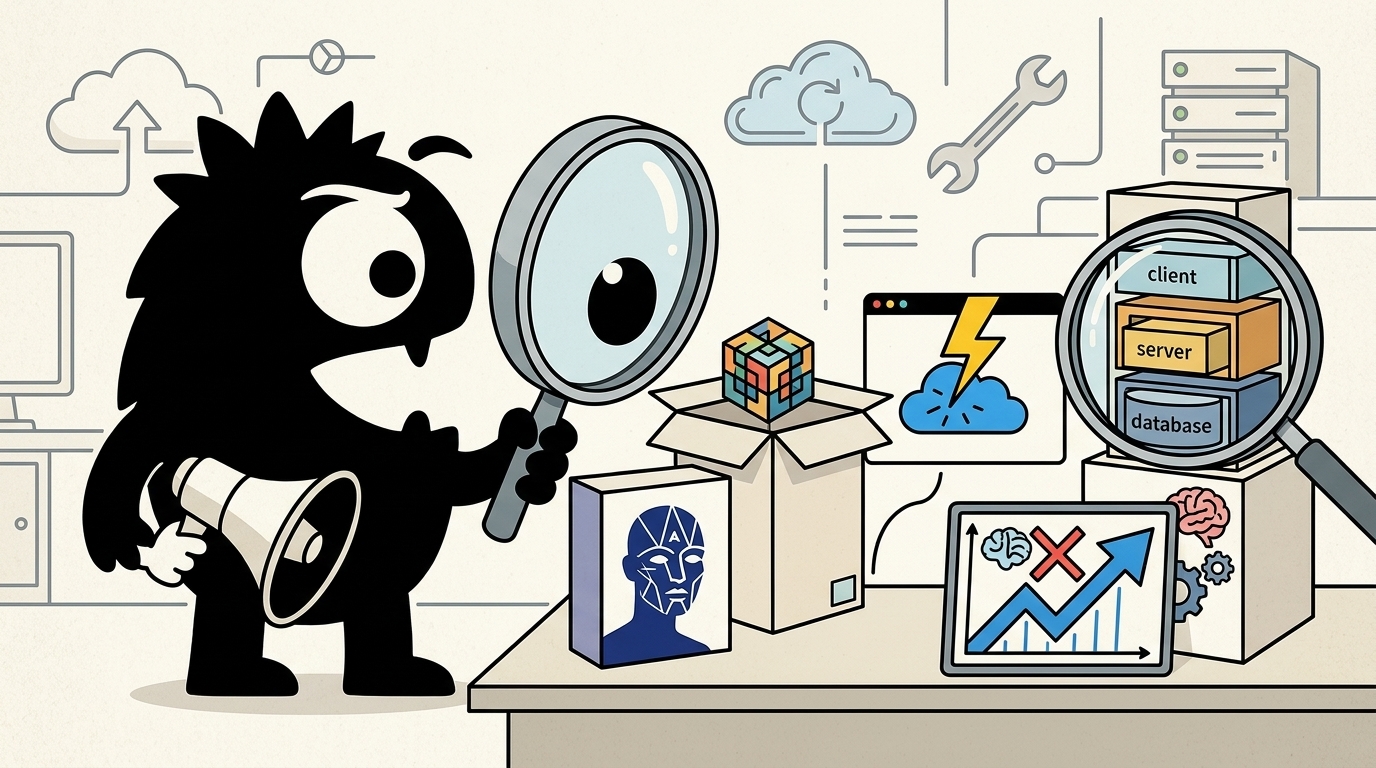 AdTools Monster Mascot reviewing products: Claude Code vs Kiro: Which Is Best for Building Full-Stack W