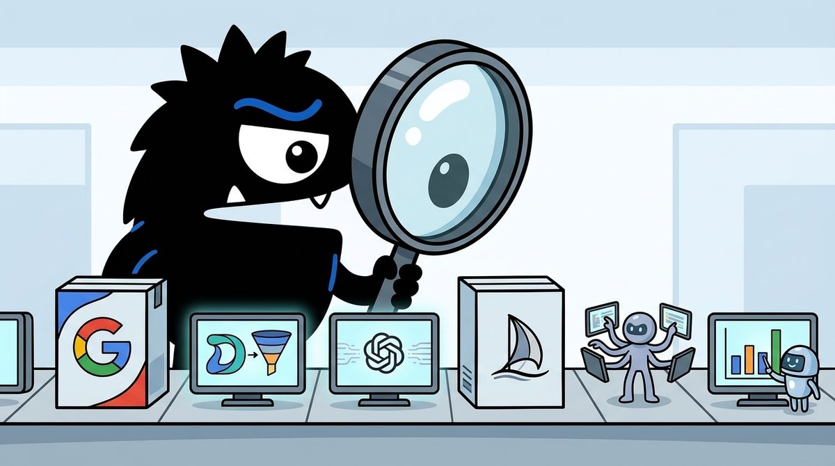 AdTools Monster Mascot reviewing products: Gemini vs OpenAI vs Mistral: Which Is Best for Data Analysis