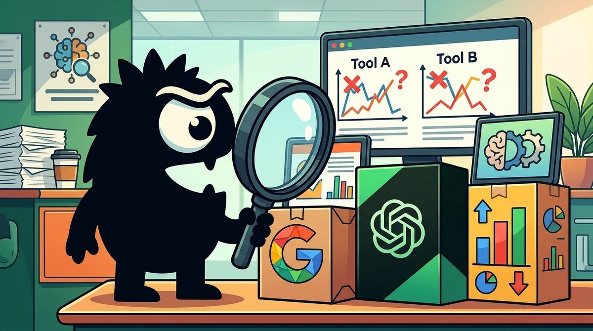 AdTools Monster Mascot reviewing products: Google Gemini vs GPT-4o: Which Is Best for Real Work in 2026