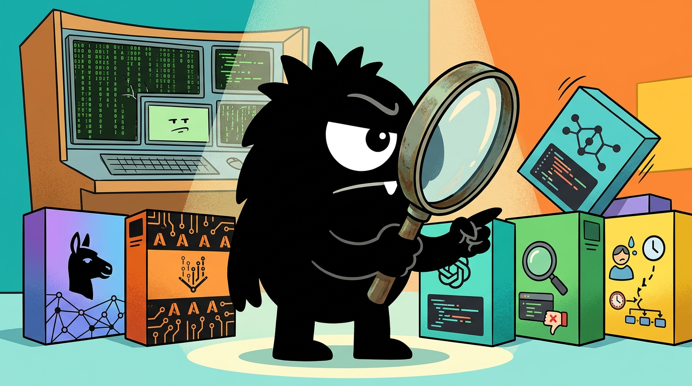 AdTools Monster Mascot reviewing products: LlamaIndex vs Vertex AI Agents vs OpenAI Assistants API: Whi