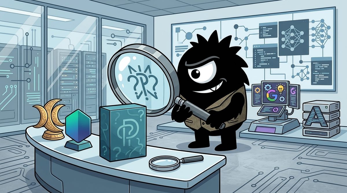 AdTools Monster Mascot reviewing products: Perplexity AI vs Google Gemini: Which Is Best for Building F