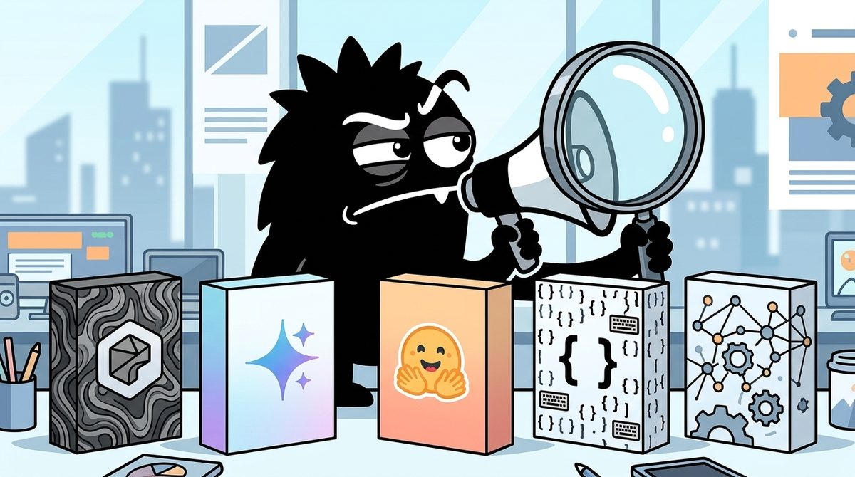 AdTools Monster Mascot reviewing products: Replicate vs Google Gemini vs Hugging Face: Which Is Best fo
