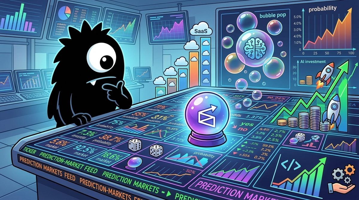 The Best AI Bubble Signals in 2026: What Polymarket's 7% Odds Reveal About AI and SaaS