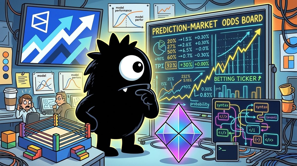 The Best AI Coding Bets in 2026: What Polymarket's Coding Arena Odds Reveal