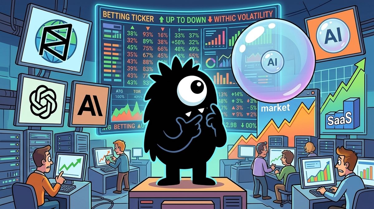 AdTools Monster Mascot reviewing products: The Best AI Market Signals in 2026: What Polymarket's 9% Bub