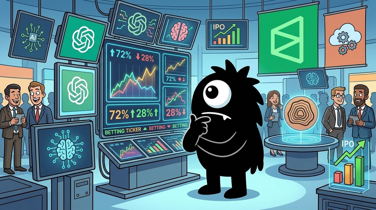 AdTools Monster Mascot reviewing products: The Best AI Market Signals in 2026: What Polymarket's OpenAI
