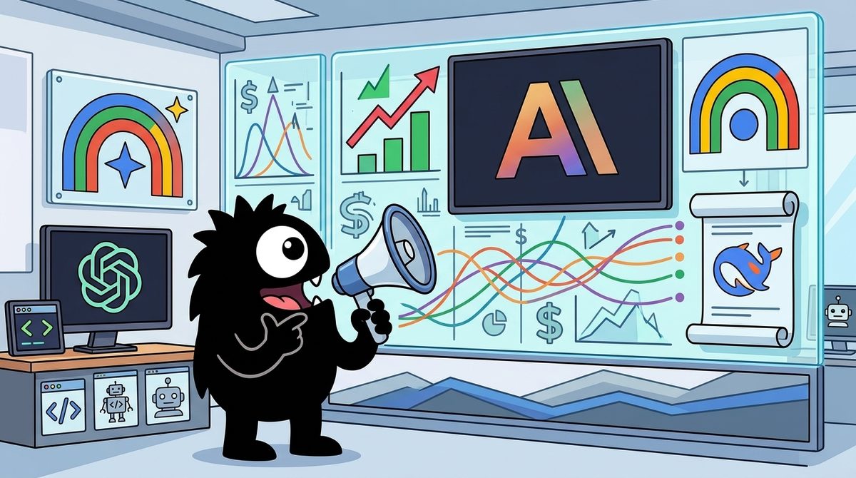 AdTools Monster Mascot reviewing products: The Best AI Model in 2026: An Expert Analysis of What Predic