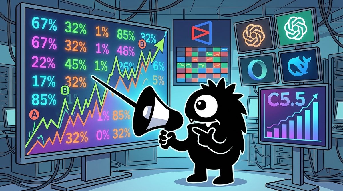 AdTools Monster Mascot reviewing products: The Best AI Model in 2026: Why Traders Put 98% Odds on Anthr