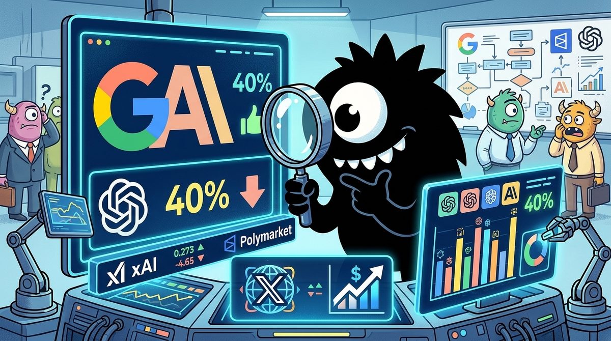 AdTools Monster Mascot reviewing products: The Best AI Model of 2026: What Prediction Markets Reveal Ab