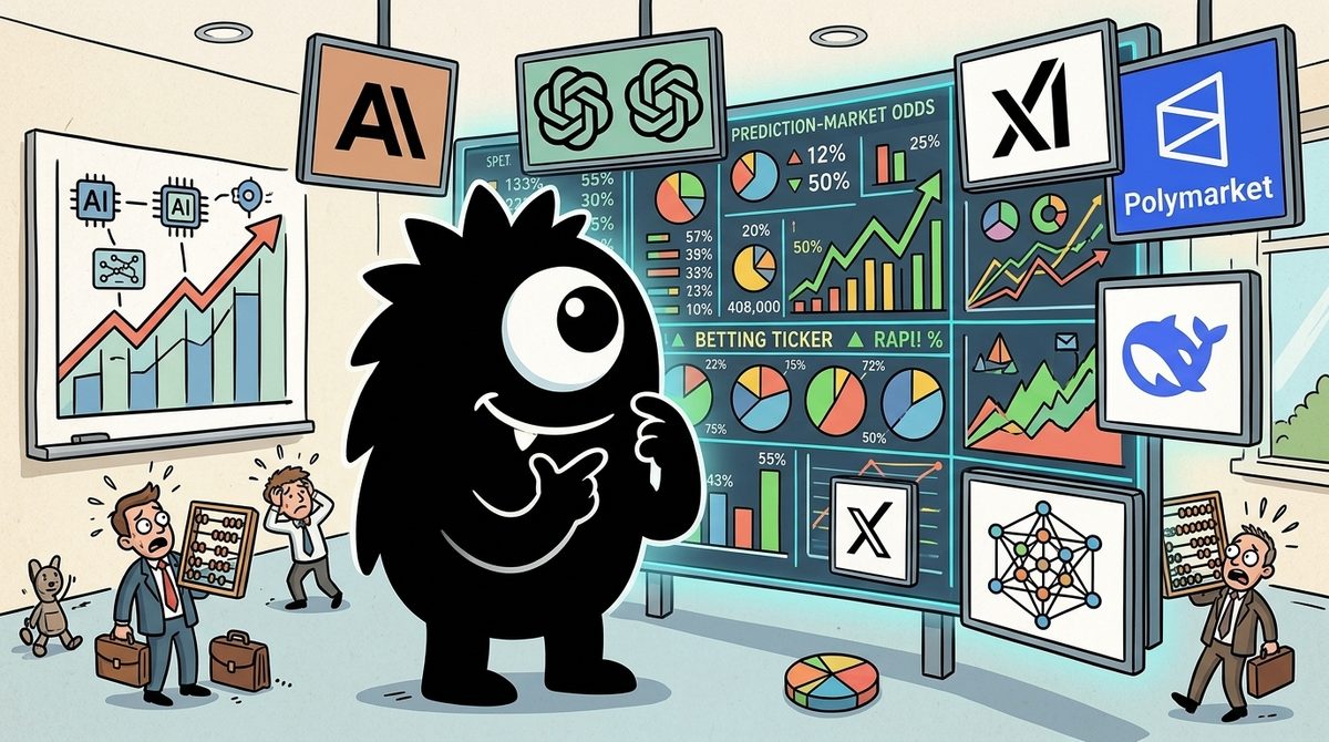 The Best AI Model Race in 2026: What a $1M Polymarket Bet Reveals About Where AI Is Heading