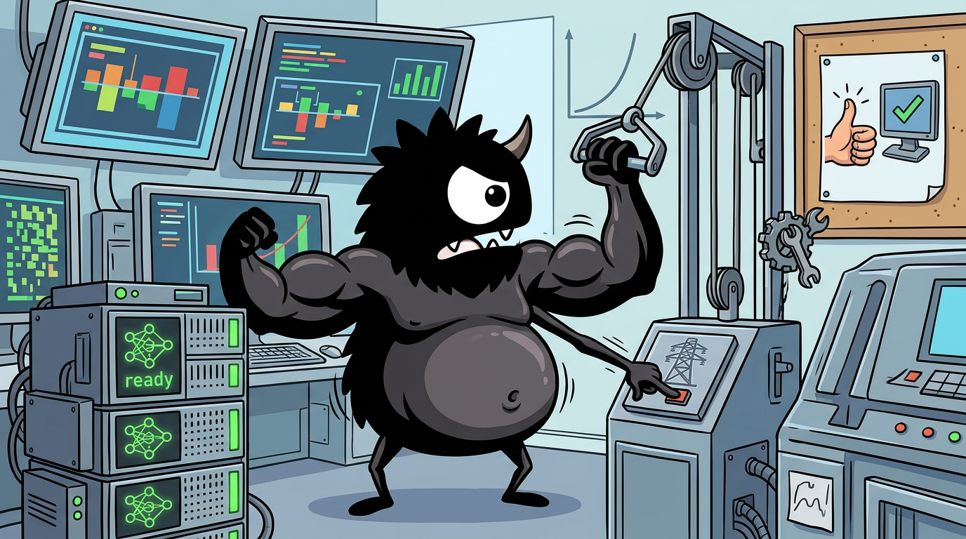 AdTools Monster Mascot reviewing products: The Gigawatt Question: Will Massive New Training Centers Bre