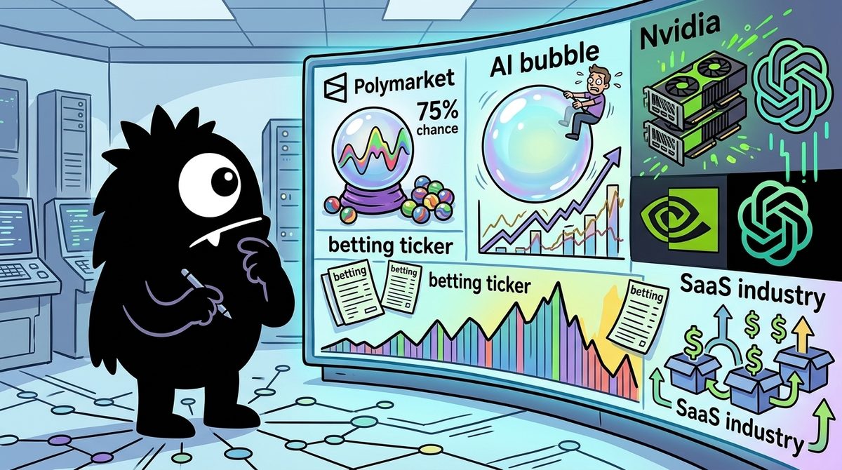 The Market Says 15%: What Polymarket's 'AI Bubble Burst by 2026' Odds Reveal for Developers in 2026