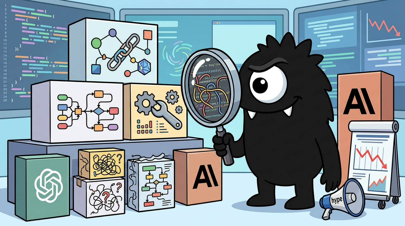 AdTools Monster Mascot reviewing products: What Is LangChain? A Complete Guide for 2026