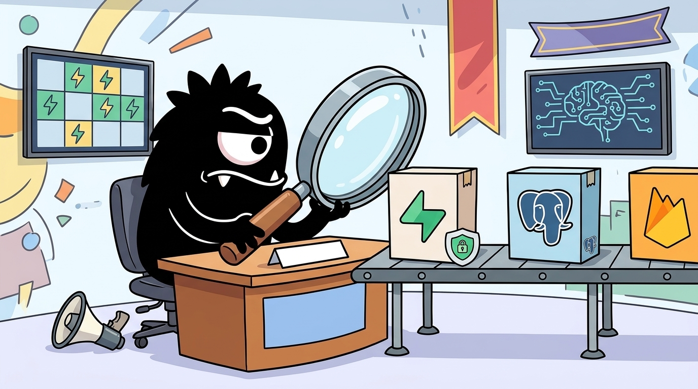 AdTools Monster Mascot reviewing products: What Is Supabase? A Complete Guide for 2026