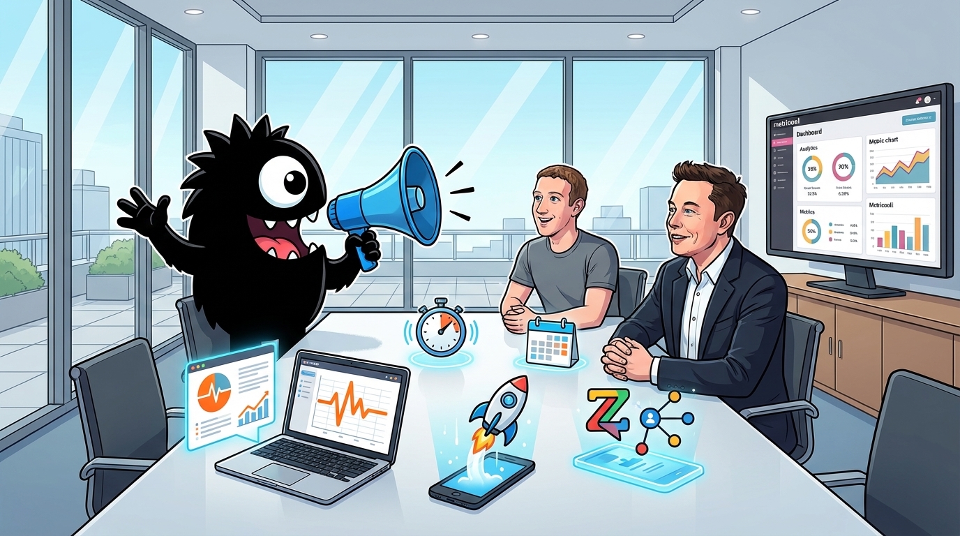 AdTools Monster Mascot: Zoho Social vs Agorapulse vs Later vs Sendible: social-media